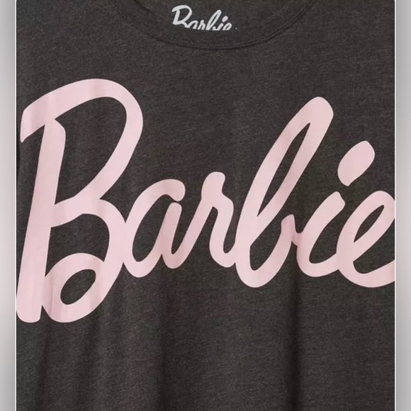NWOT Torrid Barbie Classic Fit Cotton Crew Tee Size 1 - Picture 3 of 6